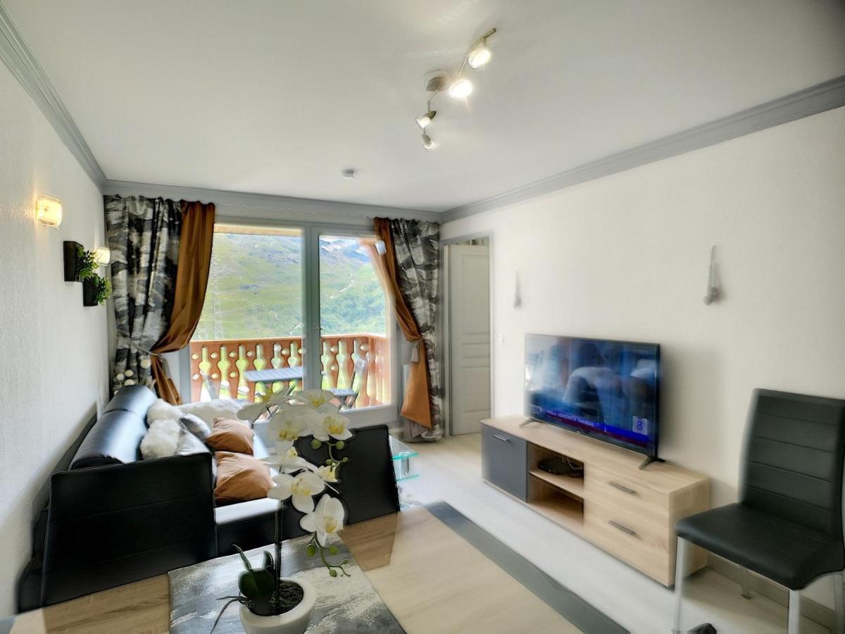 Charmant 3 Pieces Renove, Ski Aux Pieds, Balcon Sud, 6 Pers. - Les Bruyeres, Res. Valmonts, 3 Flocons Or - Fr-1-178-322 Saint-Martin-de-Belleville Bagian luar foto